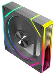 Вентилятор Coolmoon 120мм CM-7PRO-B-R Reverse (CM-7PRO-B-R) Black - мініатюра 4