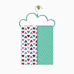 Пелюшки багаторазові Cosas дитячі Mint Love 2 шт., 80х100 см, м'ятні - мініатюра 3