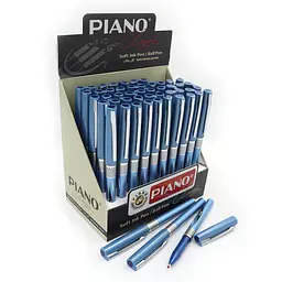 Ручка кулькова масляна Piano, синя, 50 шт.