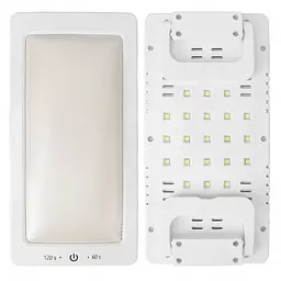 Лампа для нігтів від USB з підлокітником 88Вт SUN HPL Біла - мініатюра 4