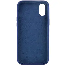Чохол Silk Full Protective (AA) NO LOGO для Apple iPhone XR (6.1") Синій / Deep navy - мініатюра 2