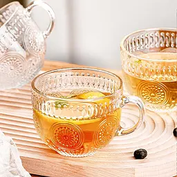 Набір чашок скляних Deli Glass Madison 440 мл 6 шт. (87ZB322B/6) - мініатюра 4