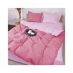 Постільна білизна MirSon Poplin Line 018 + 041 Dahlia 175 x 210 (2200006288794)