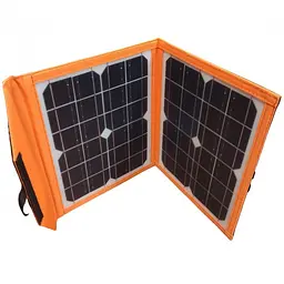 Сонячна панель трансформер зарядка від сонця для гаджетів Solar Panel на 3 USB GDTimes GD-ZD0610 15Вт