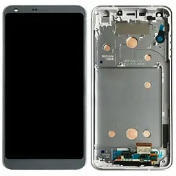 Дисплей LG H870 G6 /H871 /H872 /H873 платиновий, Ice Platinum, PRC, з рамкою