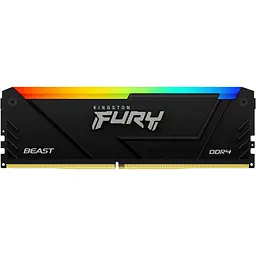 Модуль пам'яті DDR4 Kingston FURY Beast RGB 32GB 3200MHz (KF432C16BB2A/32) [175415] - мініатюра 2