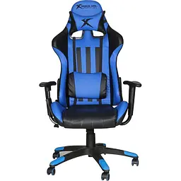 Ігрове крісло Xtrike Me Advanced Gaming Chair GC-905 Black Blue (GC-905BU) - мініатюра 2