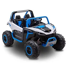 Детский электромобиль Bambi джип 2WD 40 кг с пультом Синий (DE-169-E-546)
