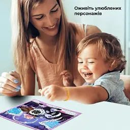 Дитячий набір для творчості блискуча мозаїка Alexes Льодовиковий період: стікерна аплікація, наклейки, розвиток дітей - мініатюра 3