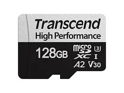 Карта памяти Transcend 340S microSDXC UHS-I U3 A2 128 GB (TS128GUSD340S)