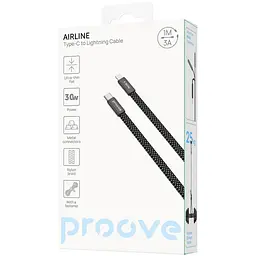 Кабель Proove AirLine Type-C to Lightning 30W (1m) black (CCAI30002101) - мініатюра 4