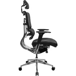 Офісне крісло GT Racer X-807 Leather (P-02), чорне (X-807 Leather Black (P-02)) - мініатюра 9