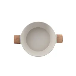Сотейник з кришкою Bergner Naturally 28 см 3.6 л (BG-34747-CR) - мініатюра 2