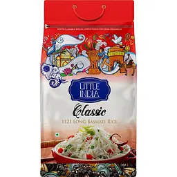 Рис Басматі золотий Little India Classic 1121 Long Grain Basmati Rice 5 кг