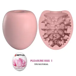 Мастурбатор Pretty Love Pleasure Egg - мініатюра 4