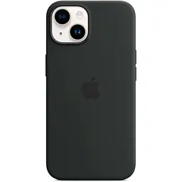 Чохол Silicone Case з MagSafe для Apple iPhone 14 (Midnight) ААА [72703]