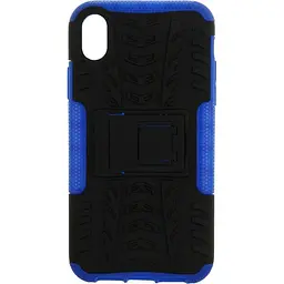 Чохол-накладка Toto Dazzle Kickstand 2 in 1 Case Apple iPhone XR Blue - мініатюра 4