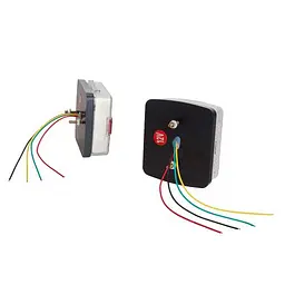 LED Задній ліхтар квадратний 6LED 12V 110х100х40 мм 2 шт. (BL-64916) - мініатюра 4