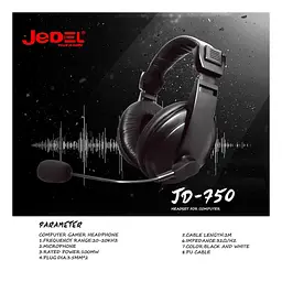 Гарнітура Jedel JD-750 - мініатюра 4