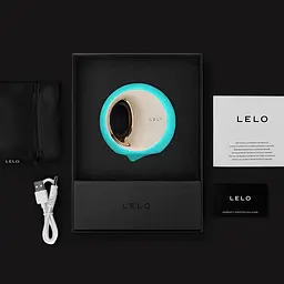 Вібратор Lelo Ora 3 для клітора, імітатор кунілінгуса, 8.35 см мятний - мініатюра 5
