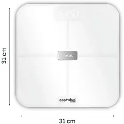 Ваги підлогові Tefal Goodvibes Sport білі (BM9740F0) - мініатюра 9