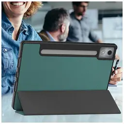 Чохол до планшета BeCover Flexible TPU Matte Lenovo Idea Tab Pro 12.7" Dark Green (716145) - мініатюра 8