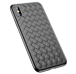 Чохол Primo BV Weaving для телефона Apple iPhone X / XS Black - мініатюра 3