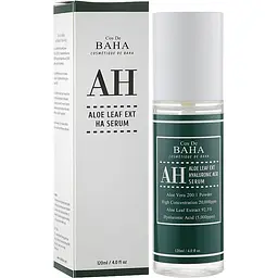 Концентрована сироватка для обличчя з алое вера Cos De BAHA Aloe Leaf Ext Hyaluronic Acid Serum (AH) 120 мл