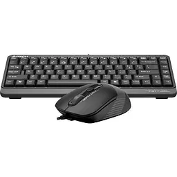 Комплект (клавіатура+мишка) A4Tech F1110 USB Grey - мініатюра 4