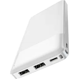 Зовнішній акумулятор Hoco J72 Easy Travel 10000mAh 10W White (738387) [101321]