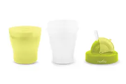 Чашка-непроливайка Nuvita з трубочкою, 200 мл, салатовий (NV1436Lime) - мініатюра 2