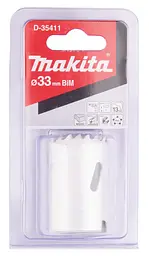 Свердло корончасте біметалеве 33 мм Makita D-35411