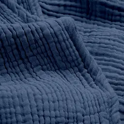 Наволочка Cosas Denim муслінова 40х60 см темно-синя (026Muslin_Denim_40x60) - мініатюра 5