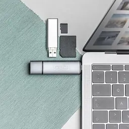 Кардрiдер Digitus USB-C/USB 3.0 SD/MicroSD (DA-70886) - мініатюра 6