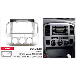 Перехідна рамка Suzuki Grand Vitara, XL-7 Carav 22-2148 - мініатюра 3