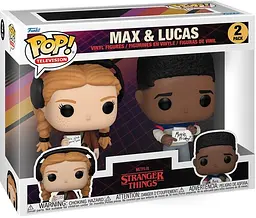 Фігурка Funko Pop Дуже дивні справи Макс і Лукас Stranger Things Max and Lucas 10 см FP ST ML2 - мініатюра 3