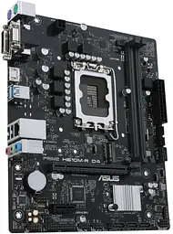 Материнcька плата PRIME H610M-R D4-SI s1700 H610 2xDDR4 M.2 HDMI D-Sub DVI mATX White BOX WITH Asus teh0019050 - мініатюра 3