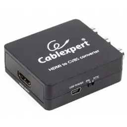 Конвертор HDMI to 3 x RCA Cablexpert (DSC-HDMI-CVBS-001) - мініатюра 2