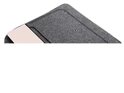 Чохол Gmakin Apple MacBook Pro 14` GM62-14 Felt Case (Black) [73582] - мініатюра 4