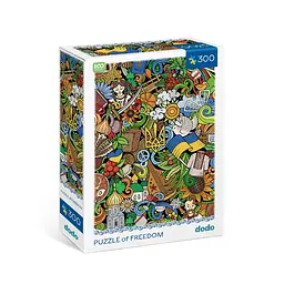Пазл класичний DoDo Toys Український настрій 300 ел. (IP-177-P-1240)