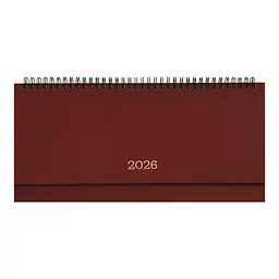 Планінг датований Buromax Monochrome 2026 бордовий (BM.2495-13)