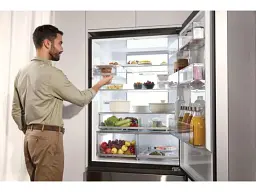 Холодильник з морозильною камерою Haier HDR5818DNSS - мініатюра 3
