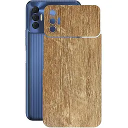 Защитная пленка StatusSKIN для Tecno Spark 8p KG7n Корпус Винил Дерево светлое