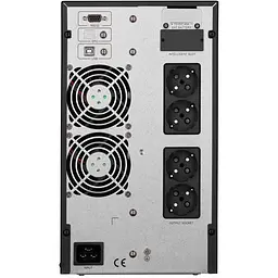 ДБЖ безперервної дії (Online) 2E OD3000, 3000VA/2700W, LCD, USB, USB, 3xSchuko (2E-OD3000) - мініатюра 8