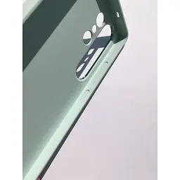 Оригінальний протиударний силіконовий чохол Samsung Silicone Case для Galaxy S25 Ultra Mint EF-PS938CMEGWW - мініатюра 5