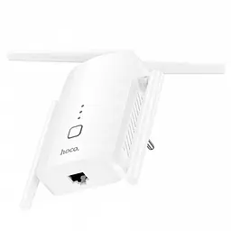 Портативний модем Репітер HOCO HI35 підсилювач Wi-Fi сигналу на 4 антени WiFi4, 300Mbps, 2.4 ГГц Чорний - мініатюра 4