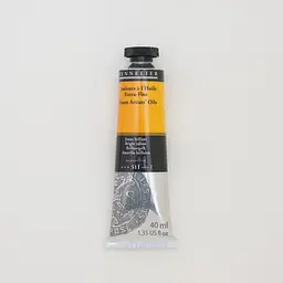 Олійна фарба Sennelier, 40 мл, професійна, S2, Яскраво-жовтий (Bright yellow)