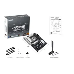 Материнcька плата PRIME B840-PLUS WIFI sAM5 B840 4xDDR5 M.2 HDMI DP Wi-Fi BT ATX Asus teh0019114 - мініатюра 3