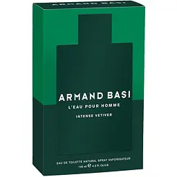 Туалетна вода Armand Basi L'Eau Pour Homme Intense Vetiver, 125 мл - мініатюра 3