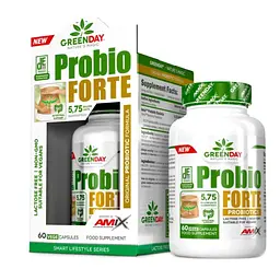 Пробіотики для покращення мікрофлори кишечника Amix GreenDay ProVegan Probio Forte 60 веган капс